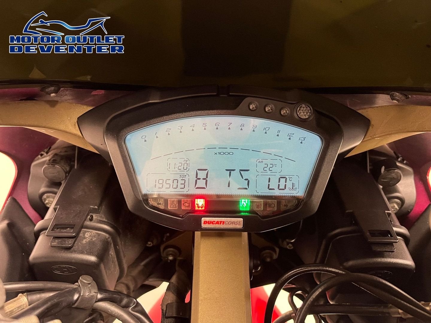 DUCATI 1098 (bj 2008), DUCATI, 2 cilinders, 1099 cc, Motorrijbewijs A