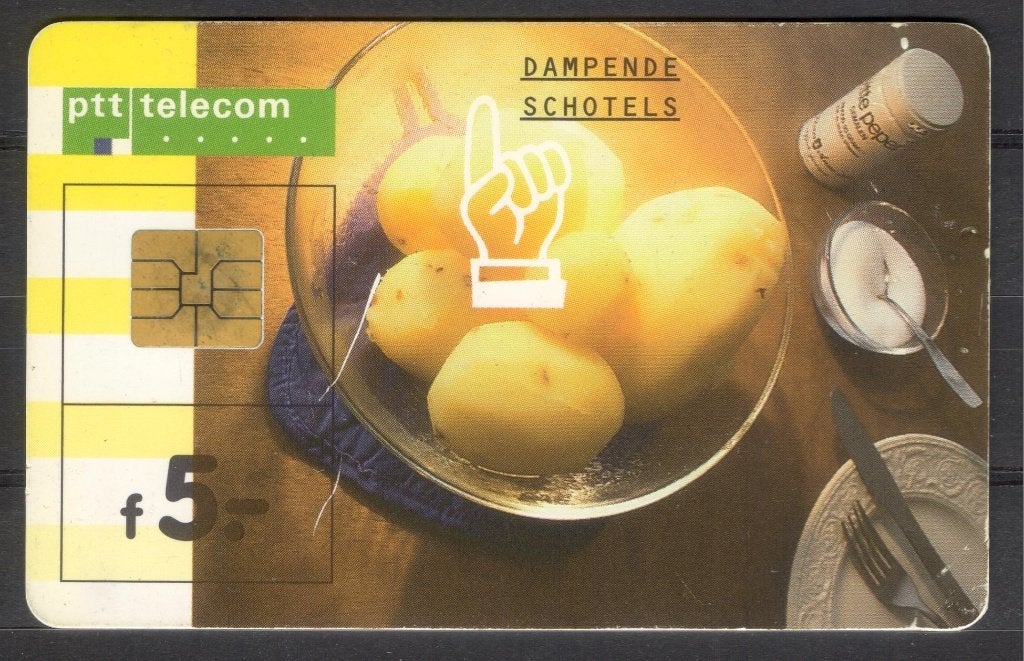 Dampende Schotels, Verzamelen, Telefoonkaarten, Verzenden, Nederland