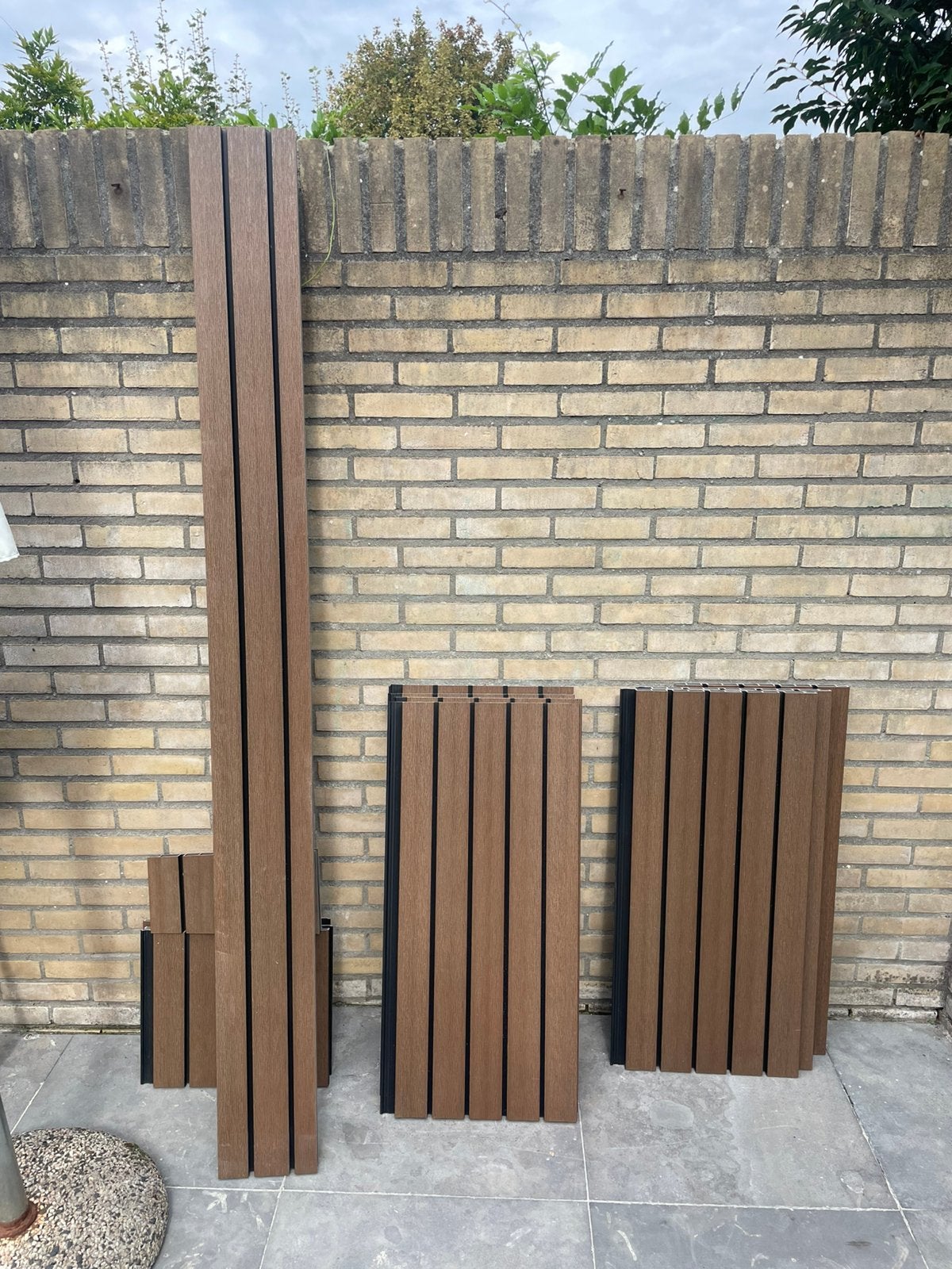 Composieten panelen, Ophalen, Zo goed als nieuw, Hout