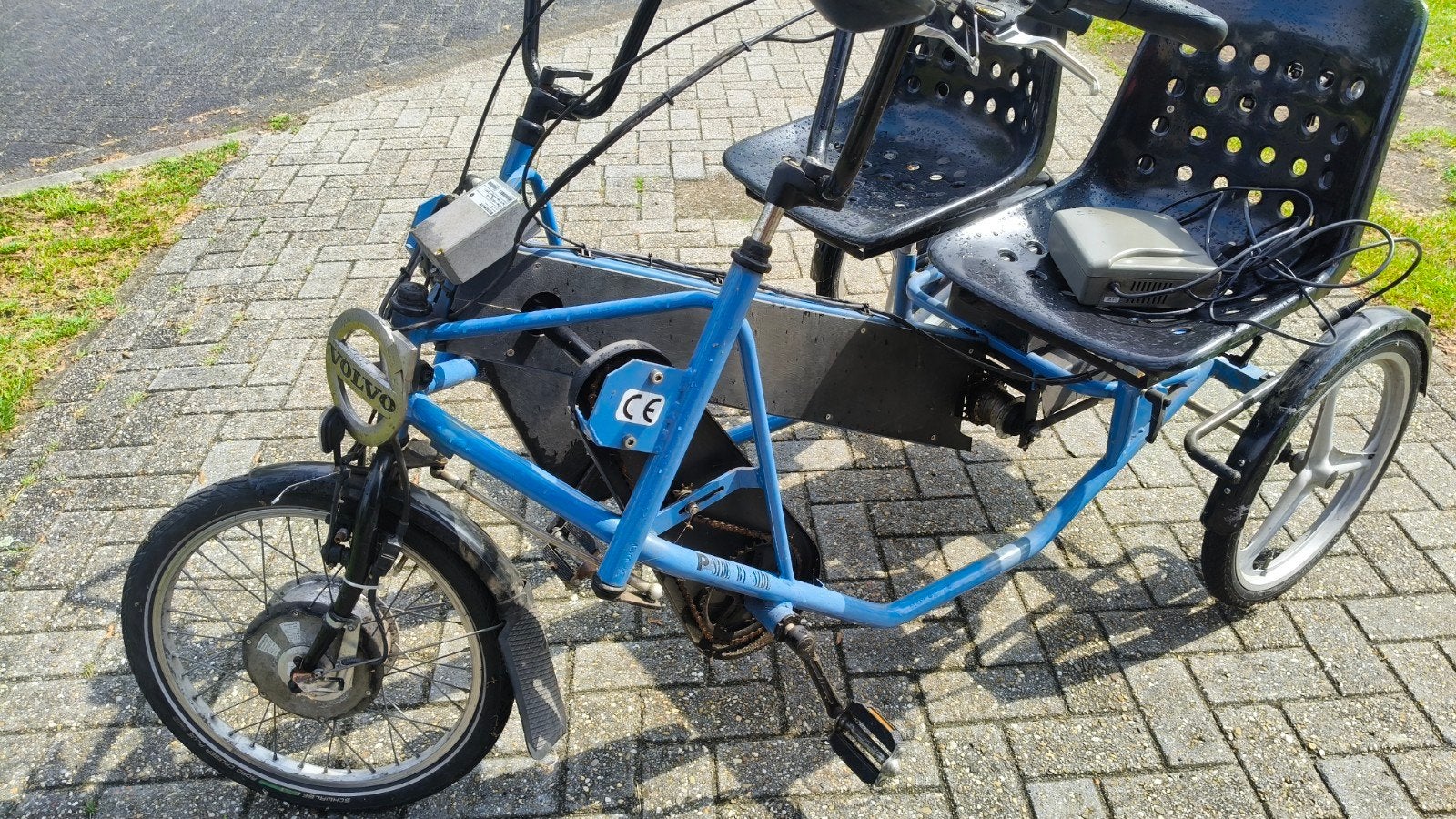 Elektrische Duo-Fiets / Tandemfiets –, Ophalen of Verzenden, Gebruikt