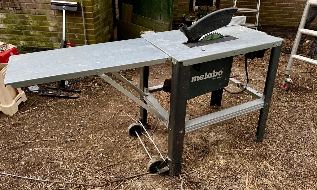 Zaagtafel Metabo TKHS 315 C - Krachtige Cirkelzaag, Ophalen, Gebruikt, Cirkelzaag, 70 mm of meer