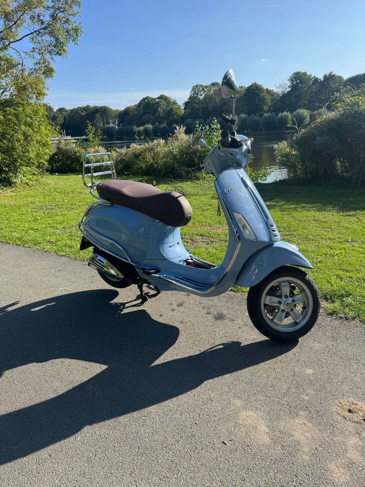 Vespa LXV met 15.057 km (2014), Fietsen en Brommers, Ophalen, Gebruikt, Benzine, Vespa LXV