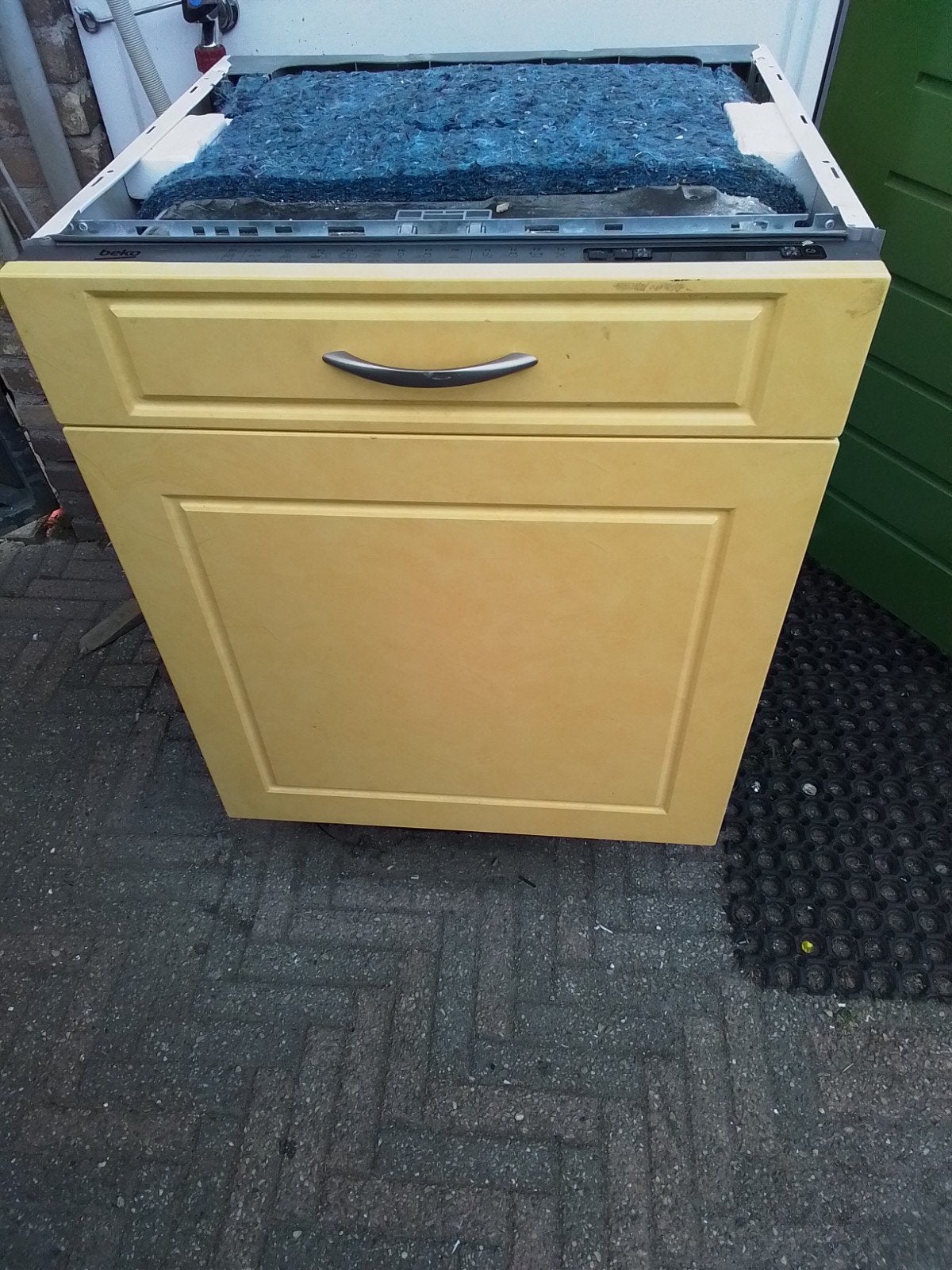 Beko inbouw vaatwasser hoog 82 cm breed 59 cm, Ophalen, Gebruikt