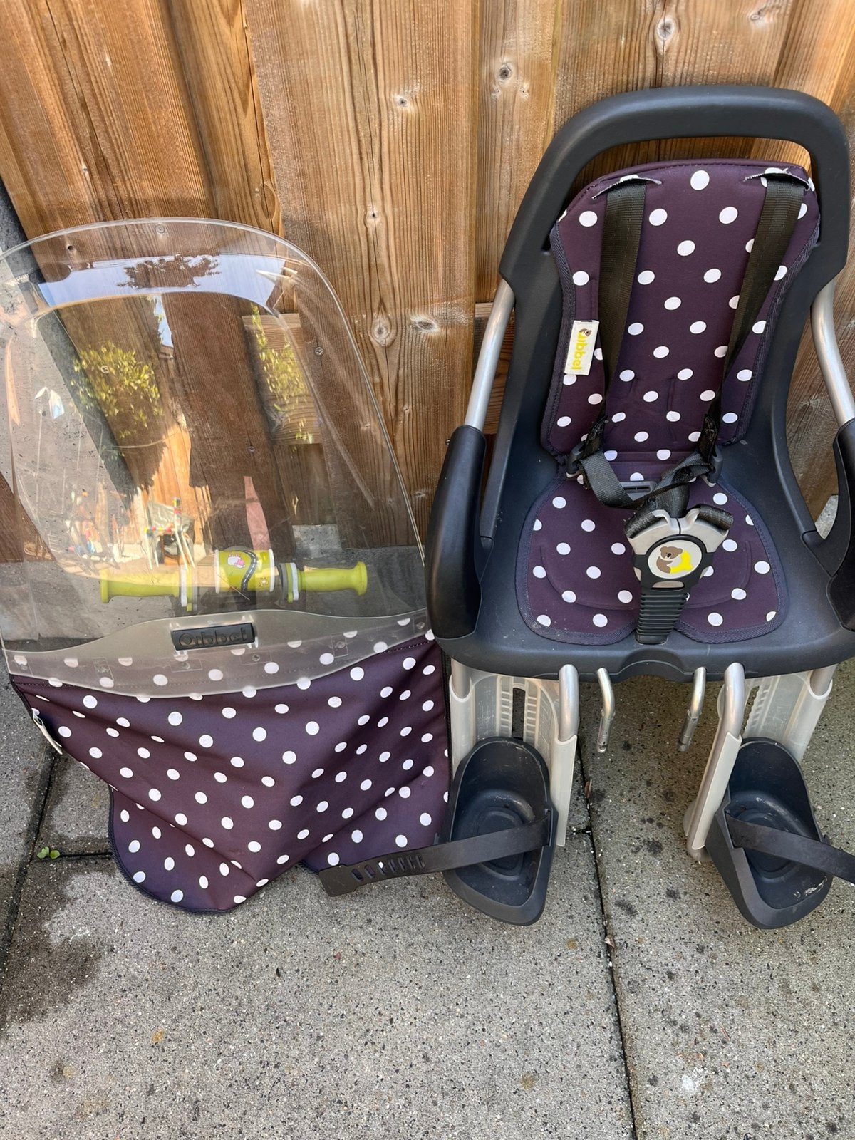 Fiets baby stoel, Ophalen, 0 t/m 18 kg, Voorzitje, Gebruikt
