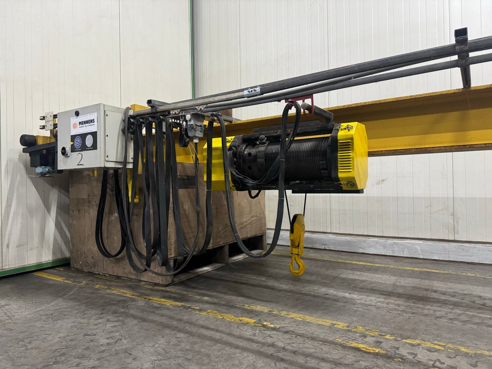 Konecrane bovenloopkraan kraan takel - 2,5 / 5 ton., Ophalen, Kraan