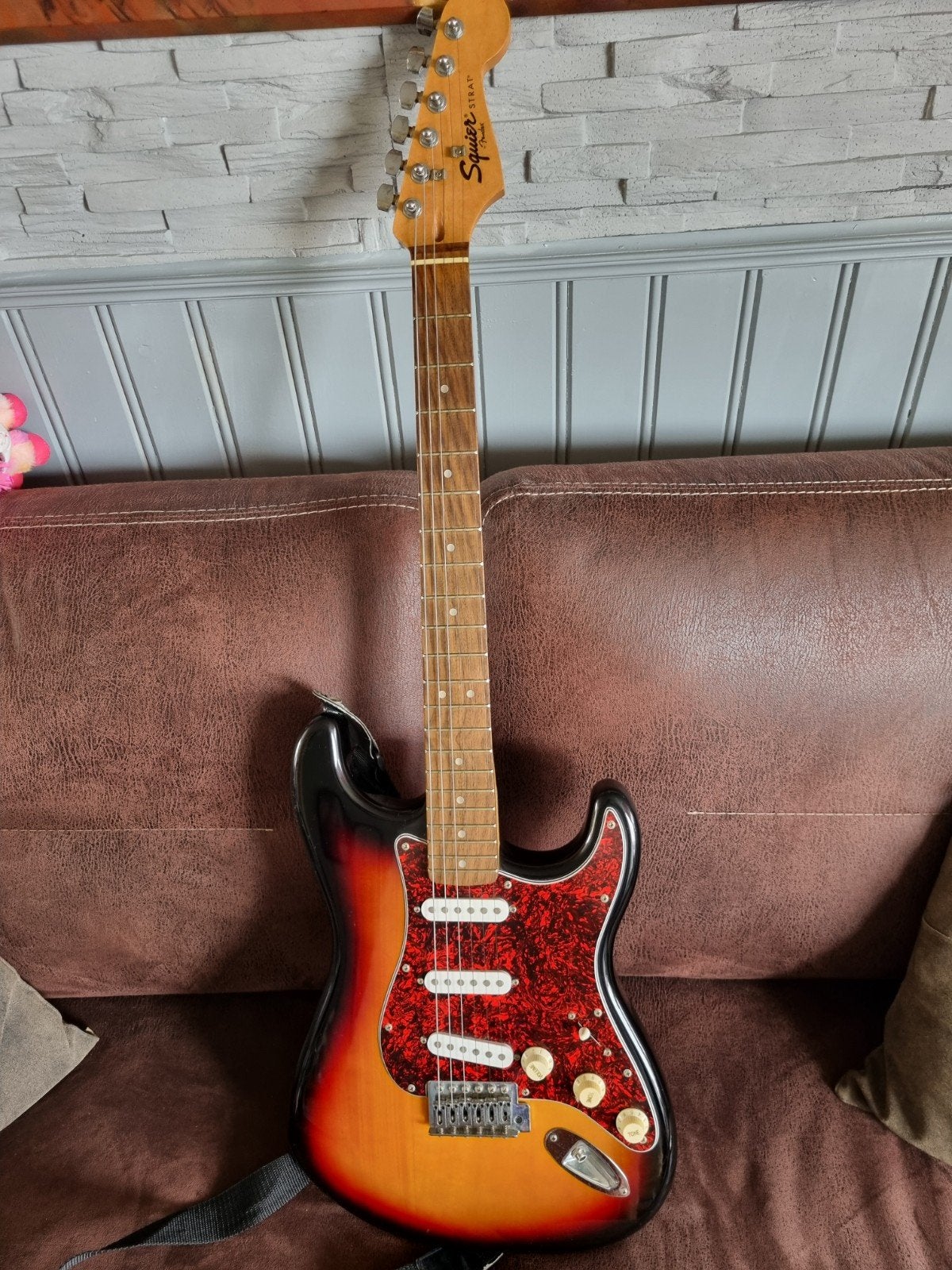 Fender gitaar met Fender versterker ( zie omschrijving ), Muziek en Instrumenten, Ophalen, Zo goed als nieuw, Solid body, Fender