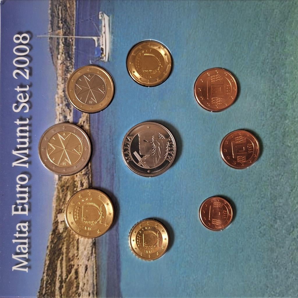 Malta Euromuntset 2008, Ophalen of Verzenden, Malta, 2 euro