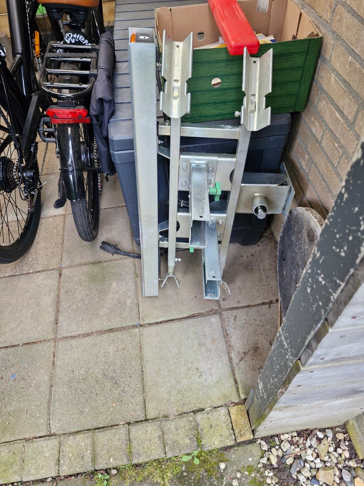 Trekhaak fietsendrager voor 2 fietsen - Zo goed als nieuw, Ophalen, 2 fietsen, Zo goed als nieuw, Trekhaakdrager