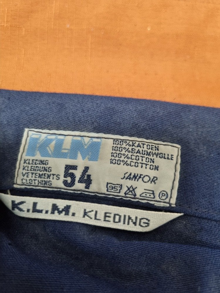 overal klm maat 54 nieuw donker blauw, Ophalen of Verzenden, 'T Olde Gre-j, Info@toldegrej.nl, Endepoelstraat 20f Didam