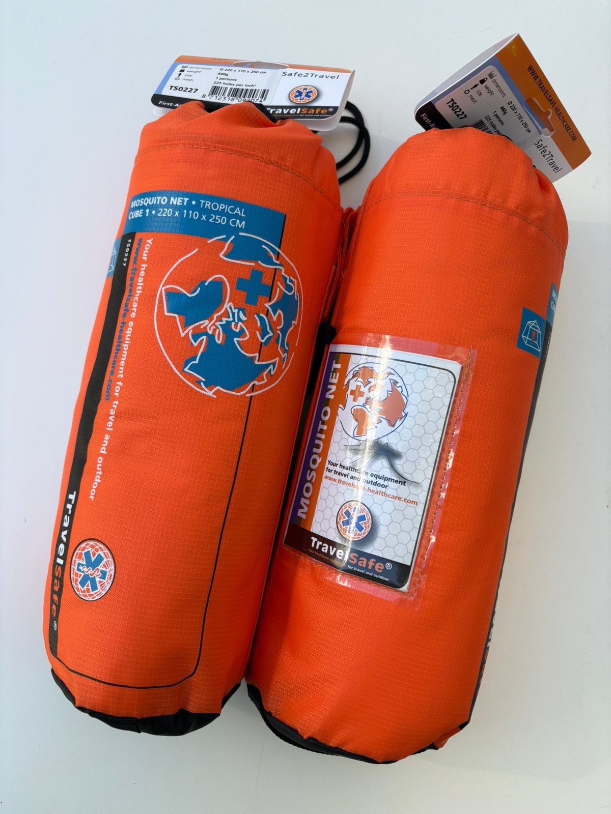 Klamboe travelsafe 2 stuks, Ophalen of Verzenden, Nieuw