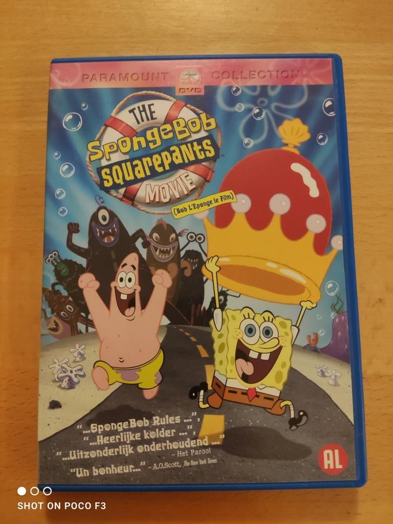 DVD - Komedie - The Spongebob Squarepants Movie, Cd's en Dvd's, Gebruikt, Alle leeftijden, Ophalen of Verzenden, Komedie