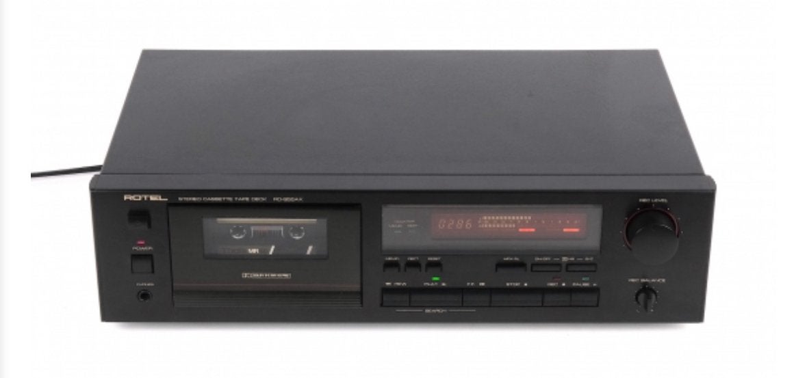 Rotel RD-955AX Cassette Deck | Deurtje wil niet open, Ophalen of Verzenden, Enkel, Overige merken, Tape counter
