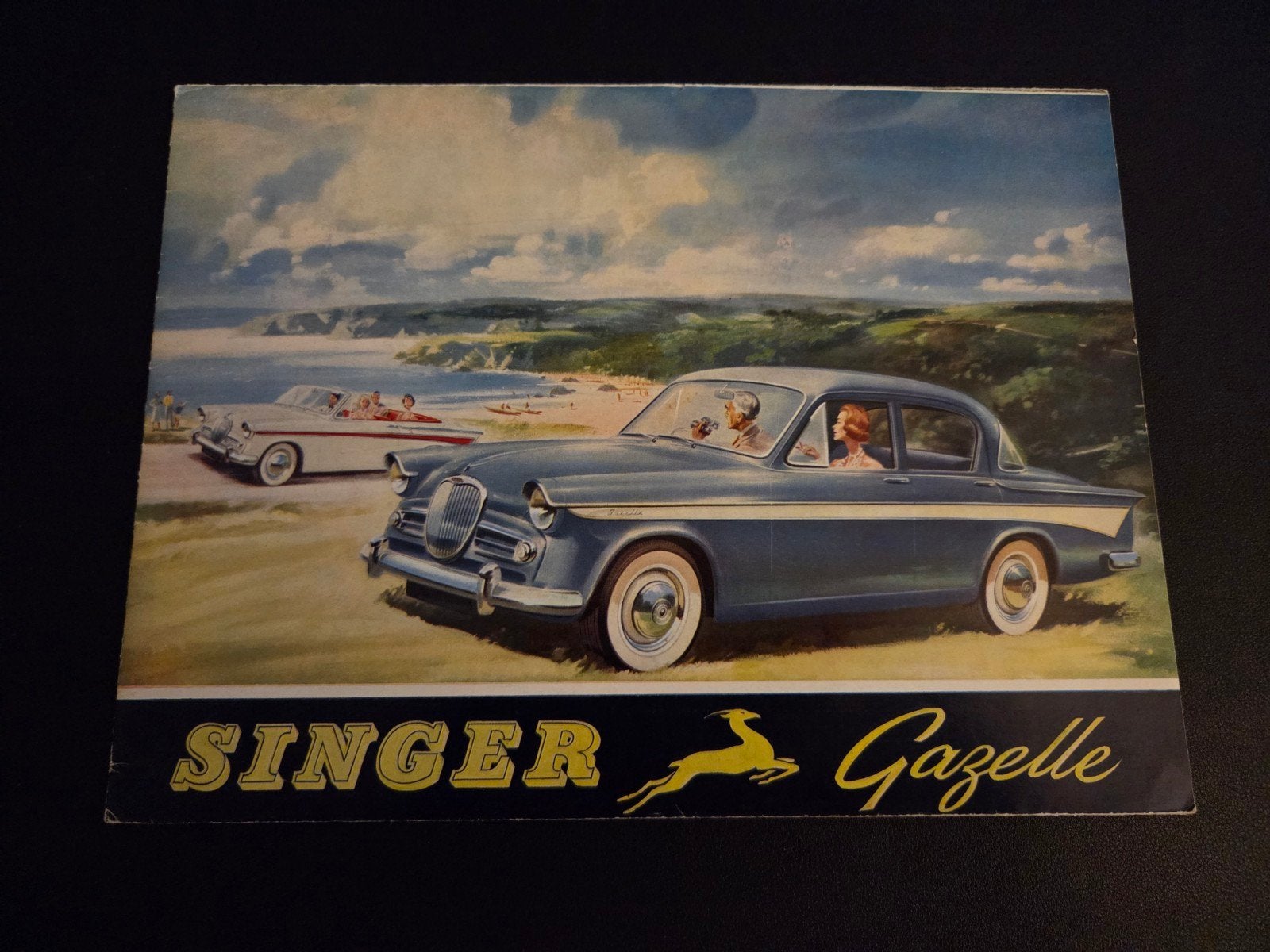 Brochure Singer Gazelle, Ophalen of Verzenden, Zo goed als nieuw, Overige merken