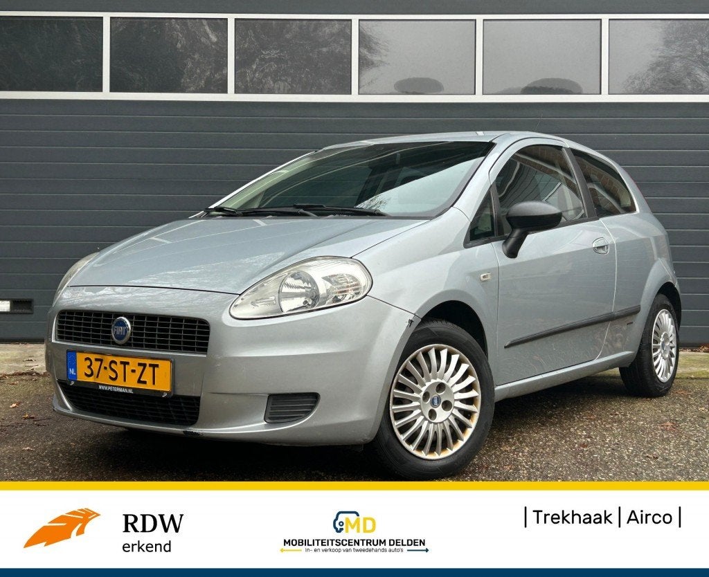 Fiat PUNTO 1.2 SPORTSOUND / Trekhaak / Airco /, Auto's, Voorwielaandrijving, 1242 cc, 4 cilinders, Elektrische ramen