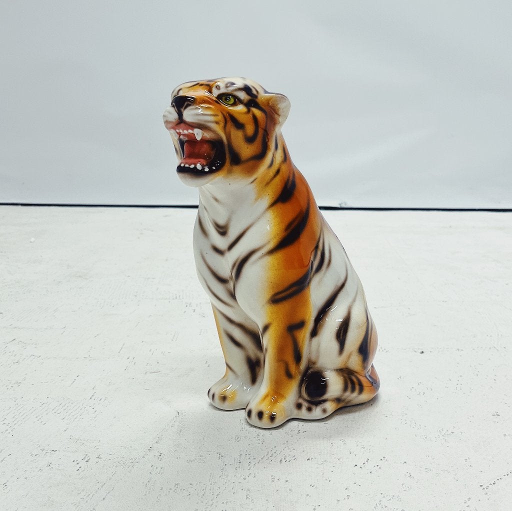 Tijger Beeld Keramiek, Verzamelen, Beelden en Beeldjes, Ophalen, Nieuw, Dier