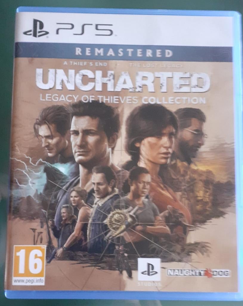 Uncharted Legacy Of Thieves Collection Remastered Ps5, Avontuur en Actie, 1 speler, Ophalen of Verzenden, Zo goed als nieuw