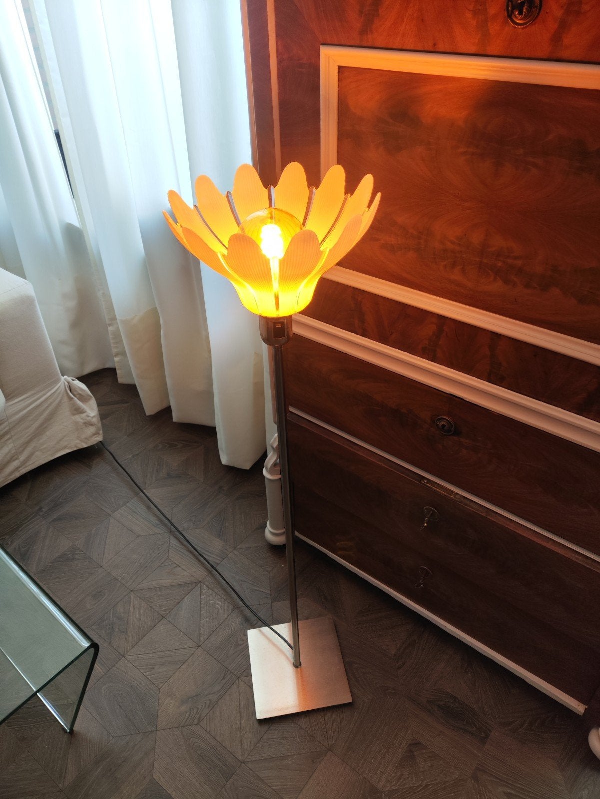 Bloemlamp, Ophalen, Minder dan 100 cm