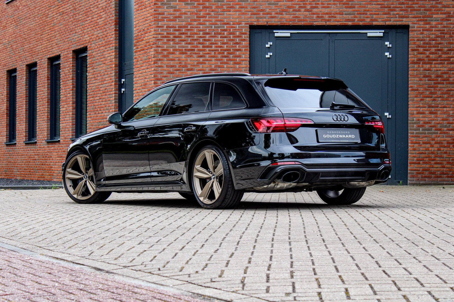 Audi RS4 Avant 2.9 TFSI Quattro | Keramisch | Carbon ext. |, Auto's, Audi, Automaat, Gebruikt, Zwart, Adaptive Cruise Control