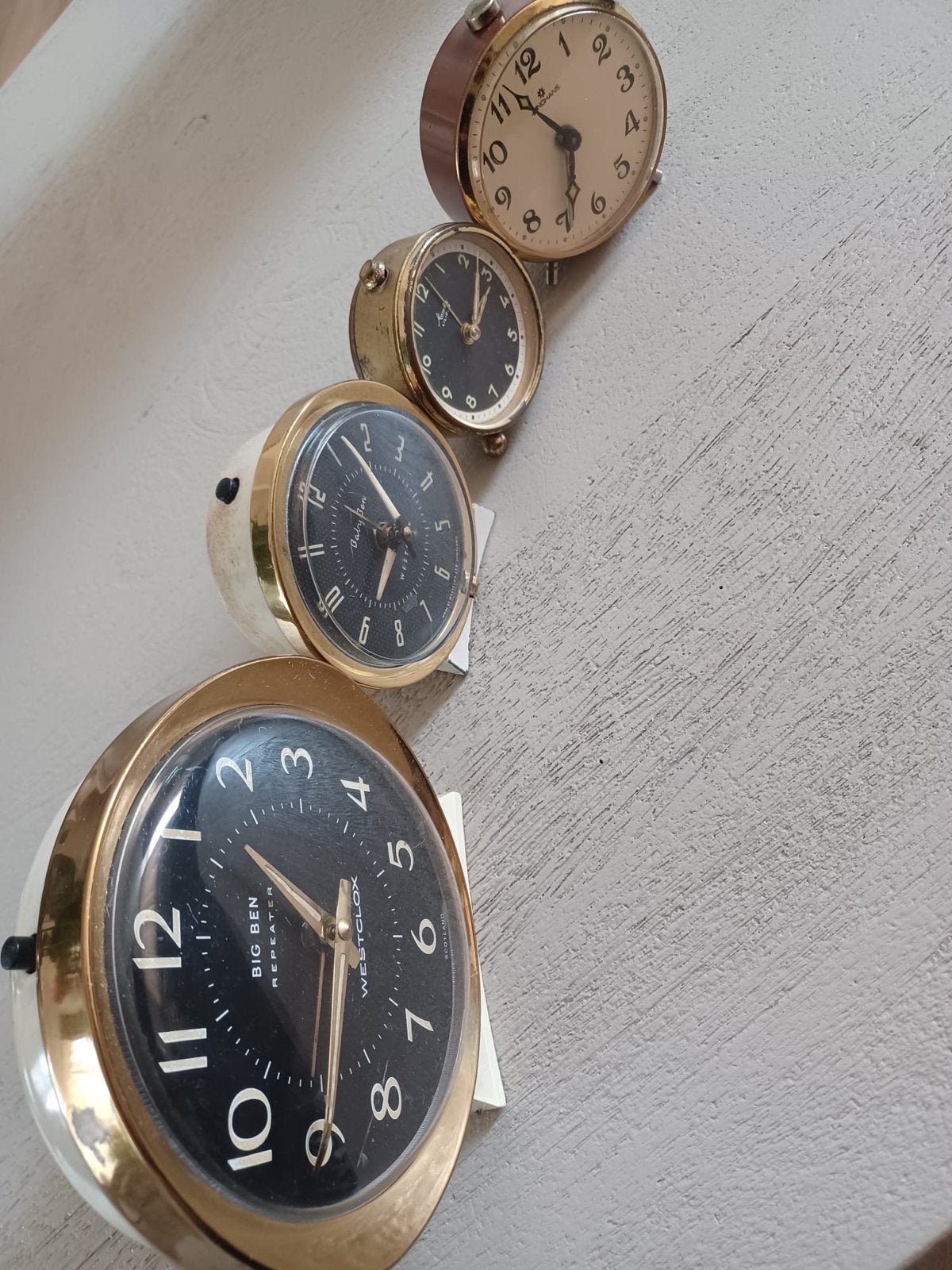 Vintage Wekkers Collectie - Big Ben en Meer, Antiek en Kunst, Ophalen