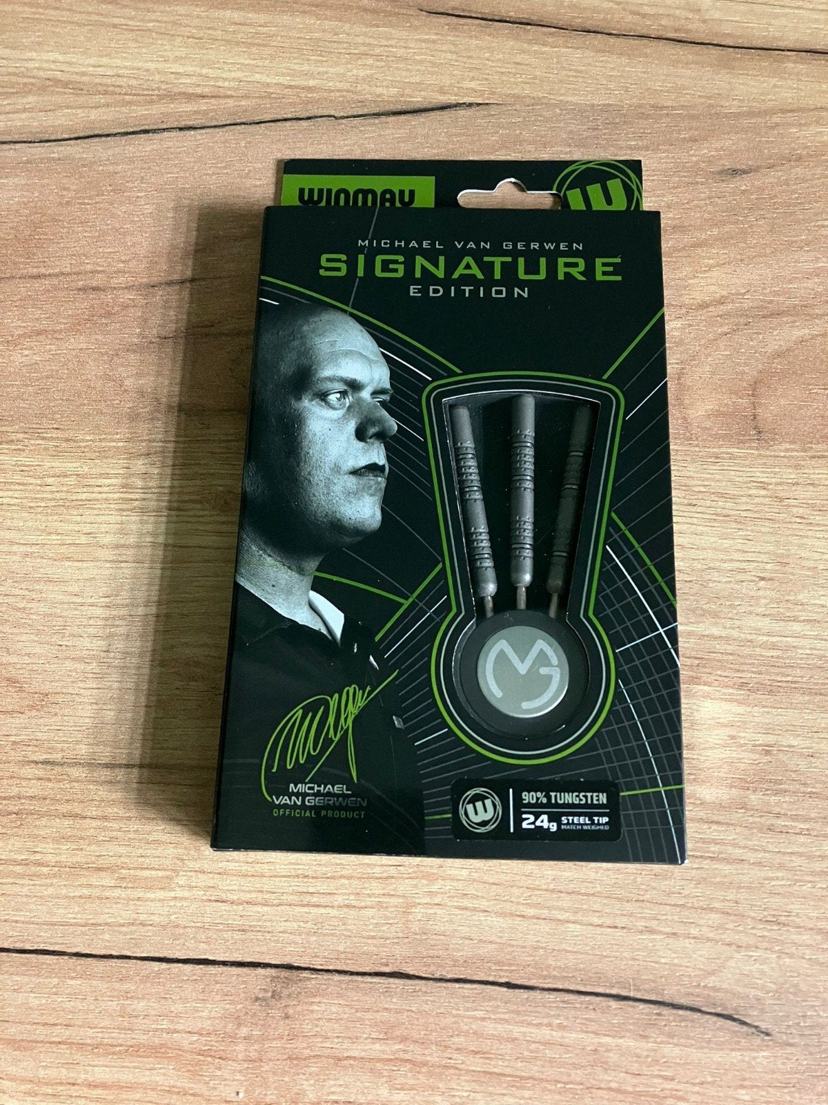 Mvg Signature darts 24g, Sport en Fitness, Darts, Ophalen of Verzenden, Zo goed als nieuw, Pijlen