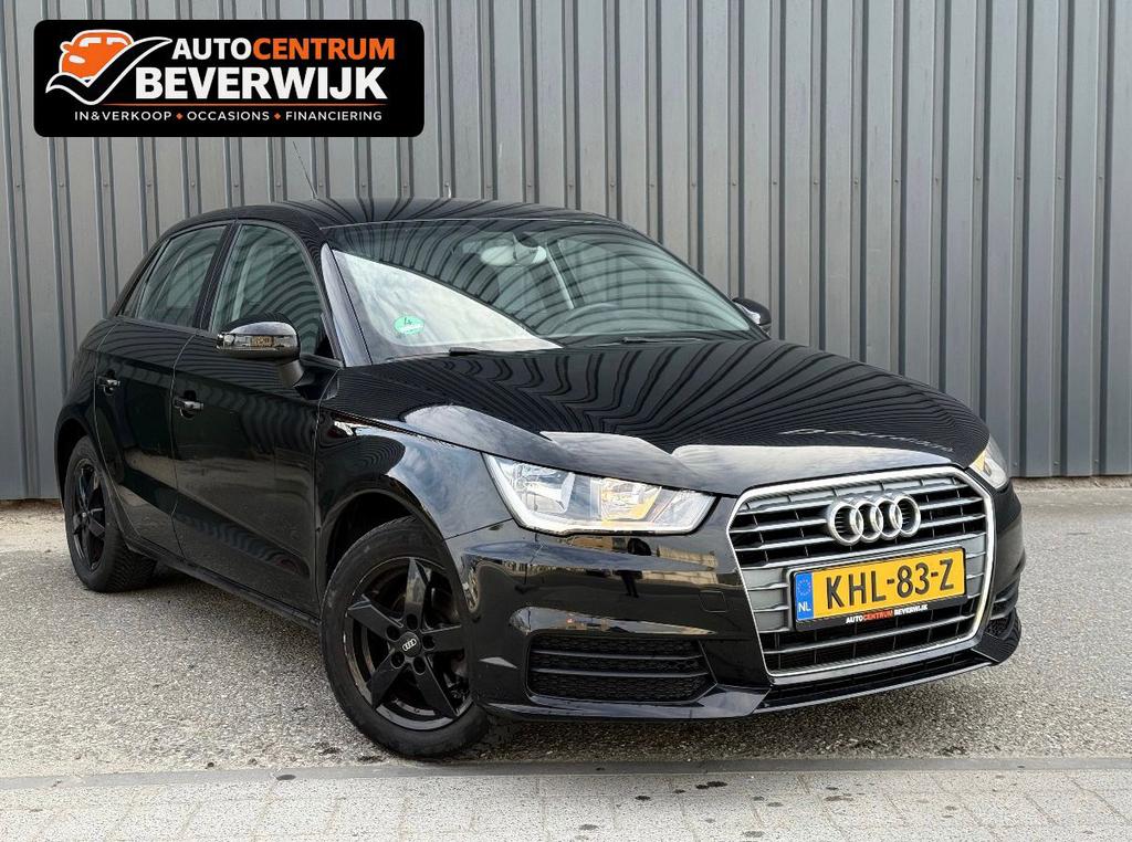 Audi A1 Sportback 1.0 TFSI Ultra 95pk 2017 Zwart Airco, Voorwielaandrijving, Stof, A1, 95 pk