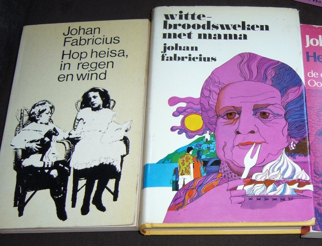 Johan Fabricius Wittebroodsweken met mama of Hop Heisa regen, Ophalen of Verzenden, Gelezen, Johan Fabricius