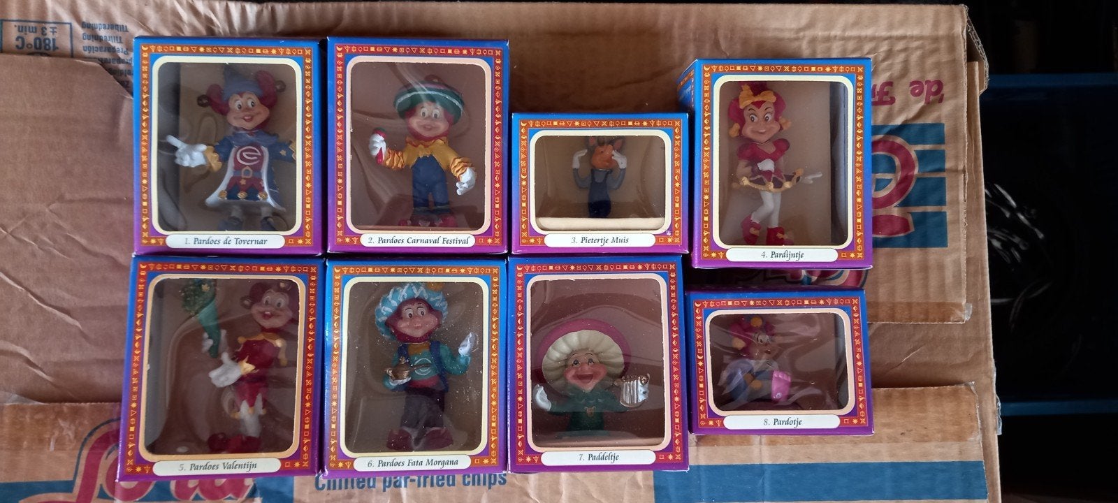 Efteling Pardoes en Pardijntje beeldjes - complete set, Ophalen of Verzenden, Nieuw