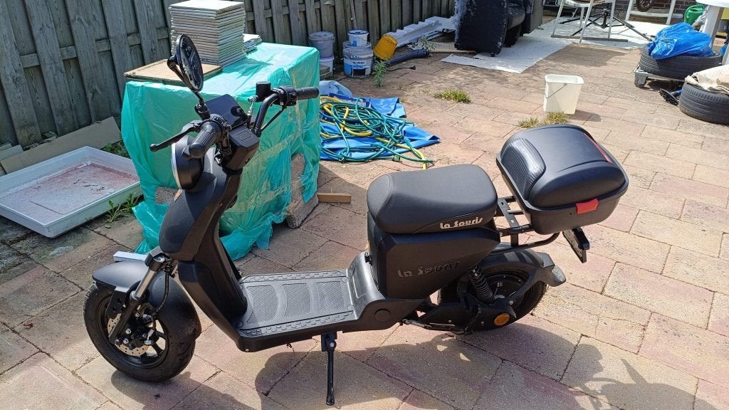 Elektrische snorscooter La Souris E-ID K1 Basic (Zwart), Ophalen, Elektrisch, Zo goed als nieuw, La souris, sourini