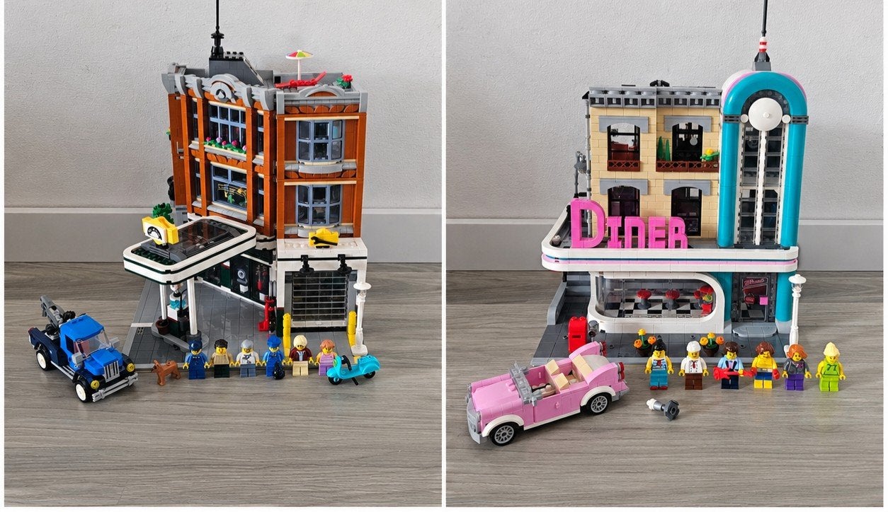 2x Lego Creator Expert Modular Buildings (Ook los te koop), Ophalen of Verzenden, Zo goed als nieuw