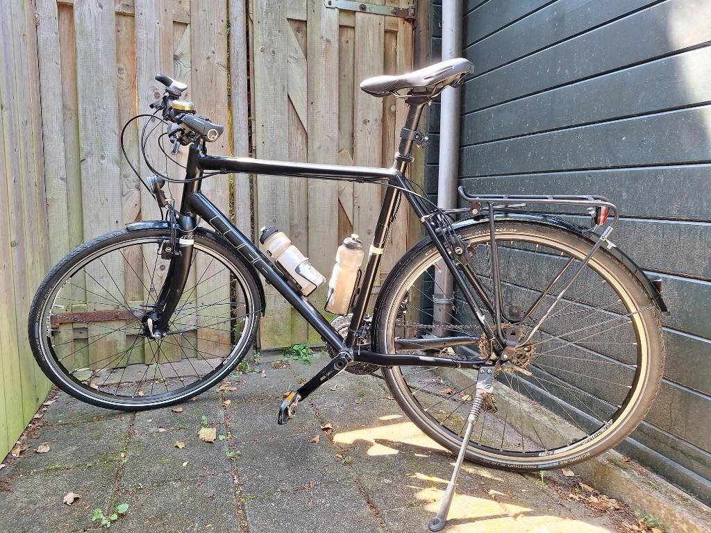 Cube Delhi Heren 62 - fijne tourfiets, 28 inch, Gebruikt, Velgrem, 61 tot 65 cm
