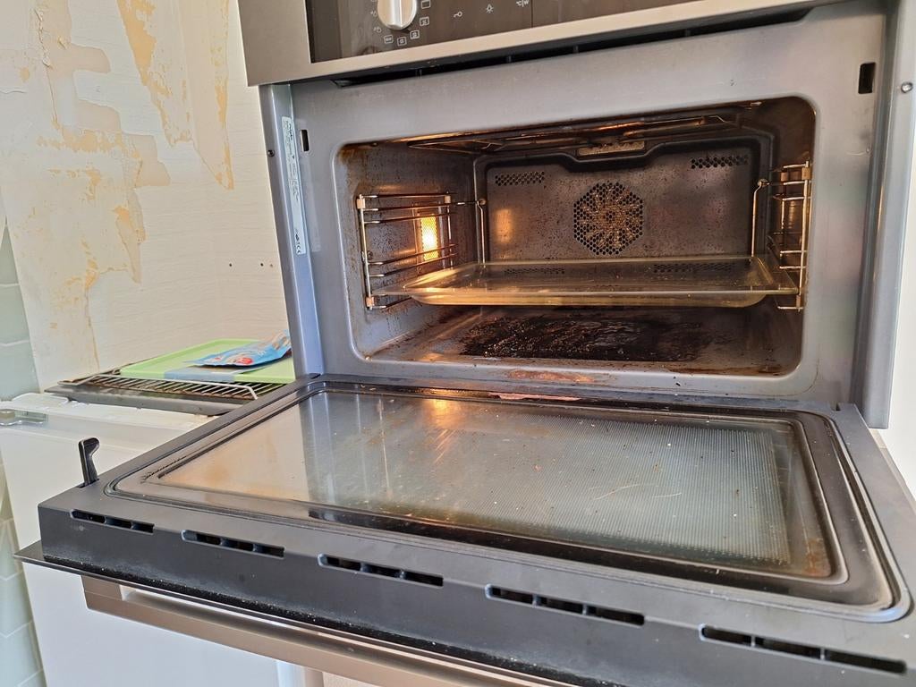 Combimagnetron/oven, Ophalen of Verzenden, Gebruikt, 45 tot 60 cm