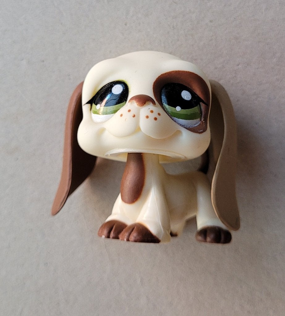 LPS Littlest Pet Shop basset hound 1594, Verzenden, Zo goed als nieuw