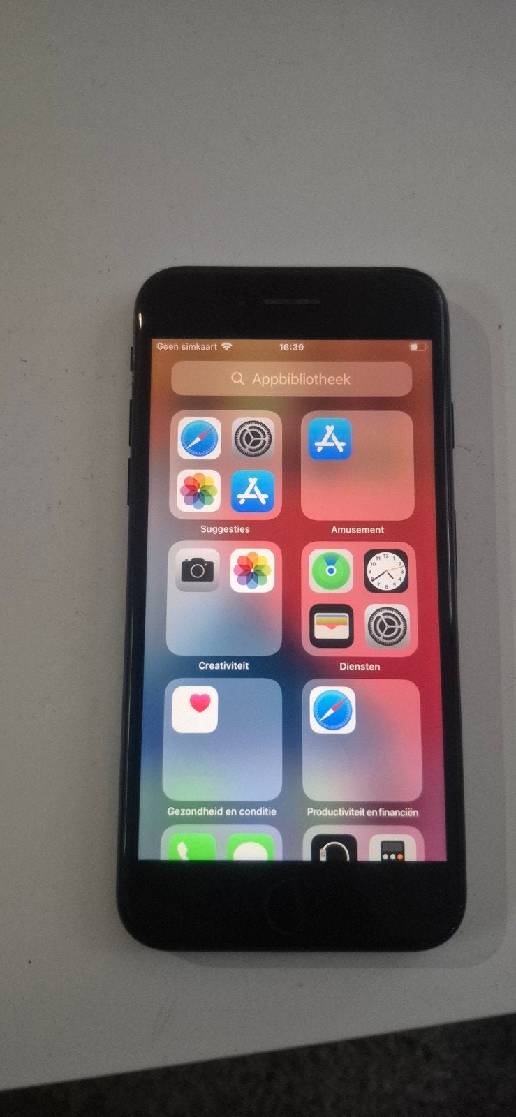 iPhone SE 64GB - Zwart, Gebruikt, Zwart, IPhone SE (2016), Ophalen of Verzenden