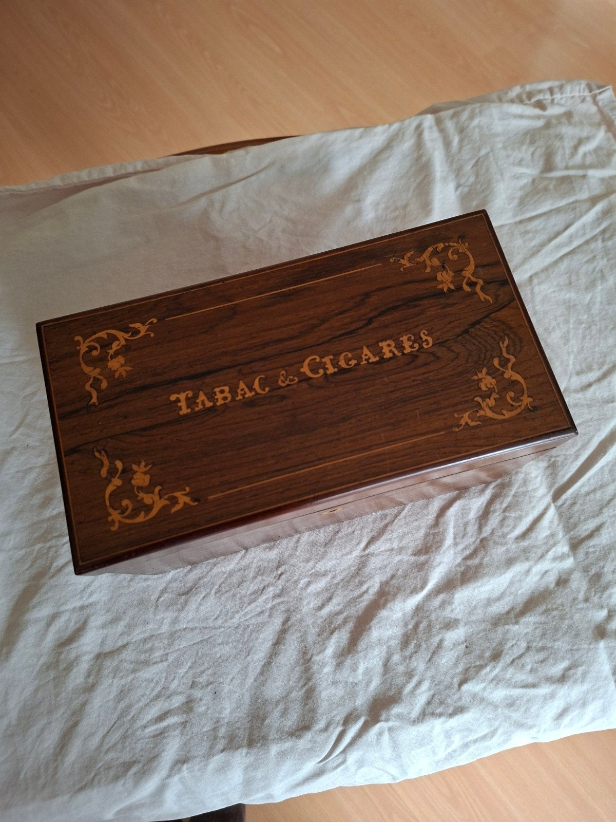 antiek kistje  voor sigaren, Antiek en Kunst, Ophalen of Verzenden