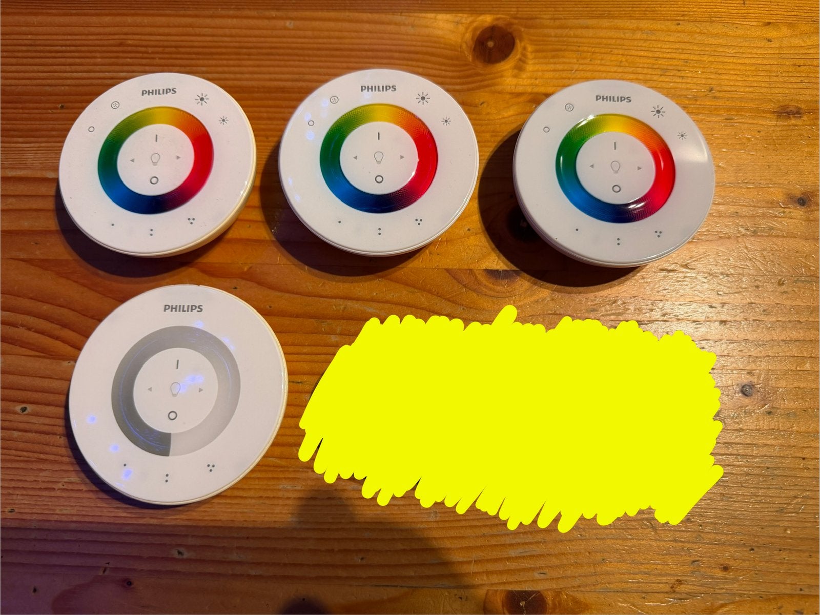 Philips LivingColors Afstandsbedieningen, Dimbaar, Ophalen of Verzenden, Gebruikt, Philips Hue