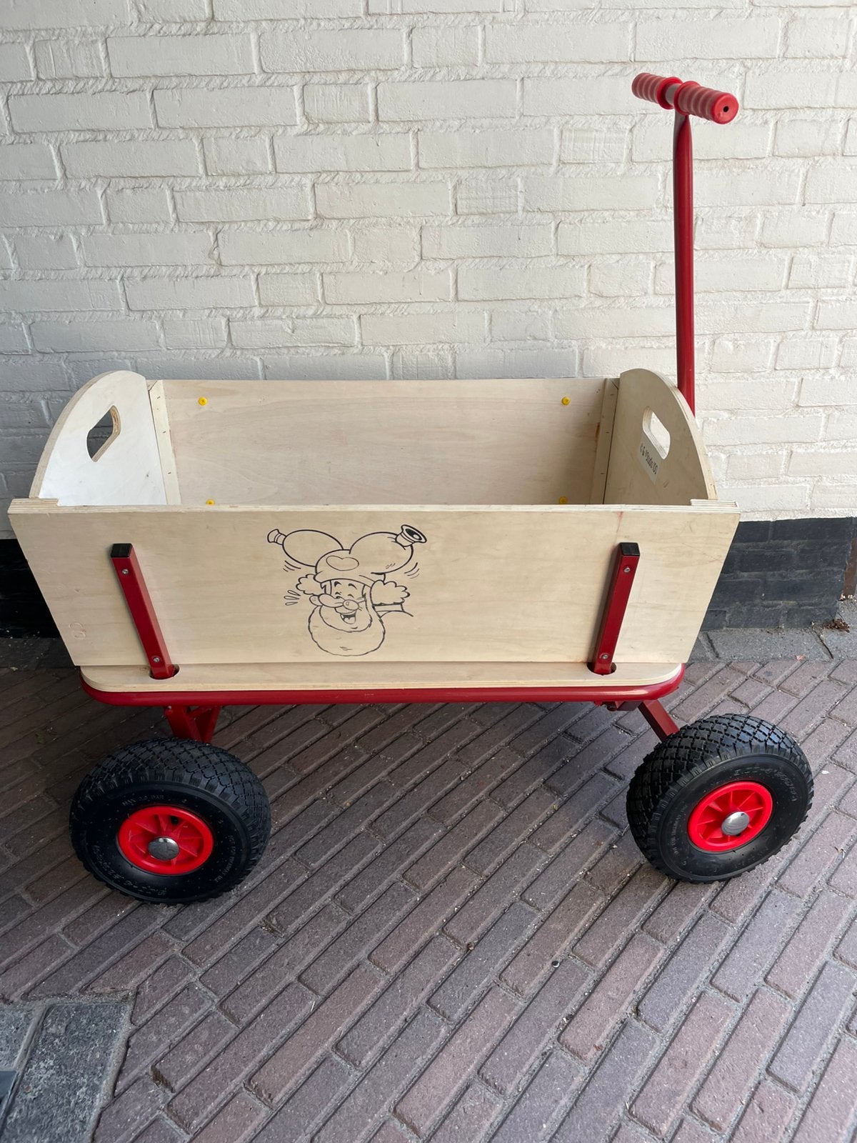 Bolderkar, Ophalen, Zo goed als nieuw