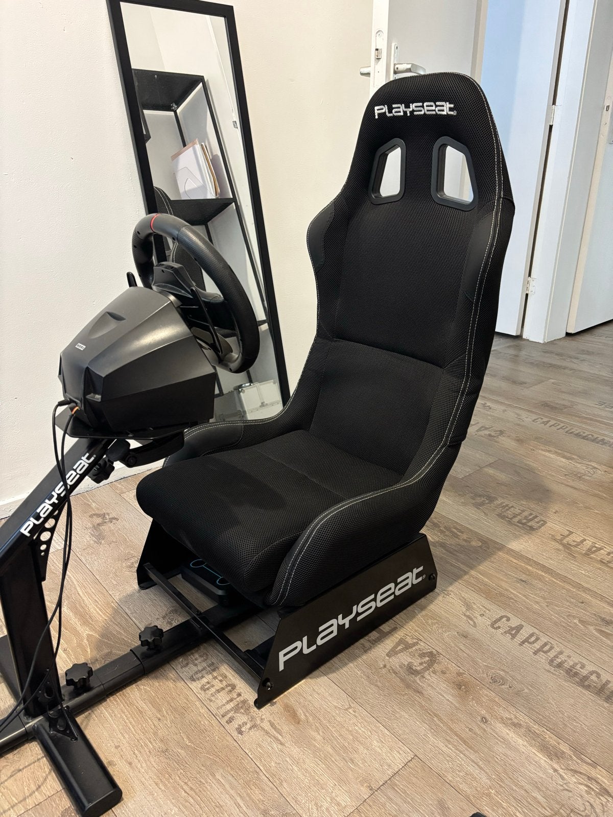Playseat met racestuur en pedalen, Ophalen, Zo goed als nieuw, Stuur of Pedalen, PlayStation 3