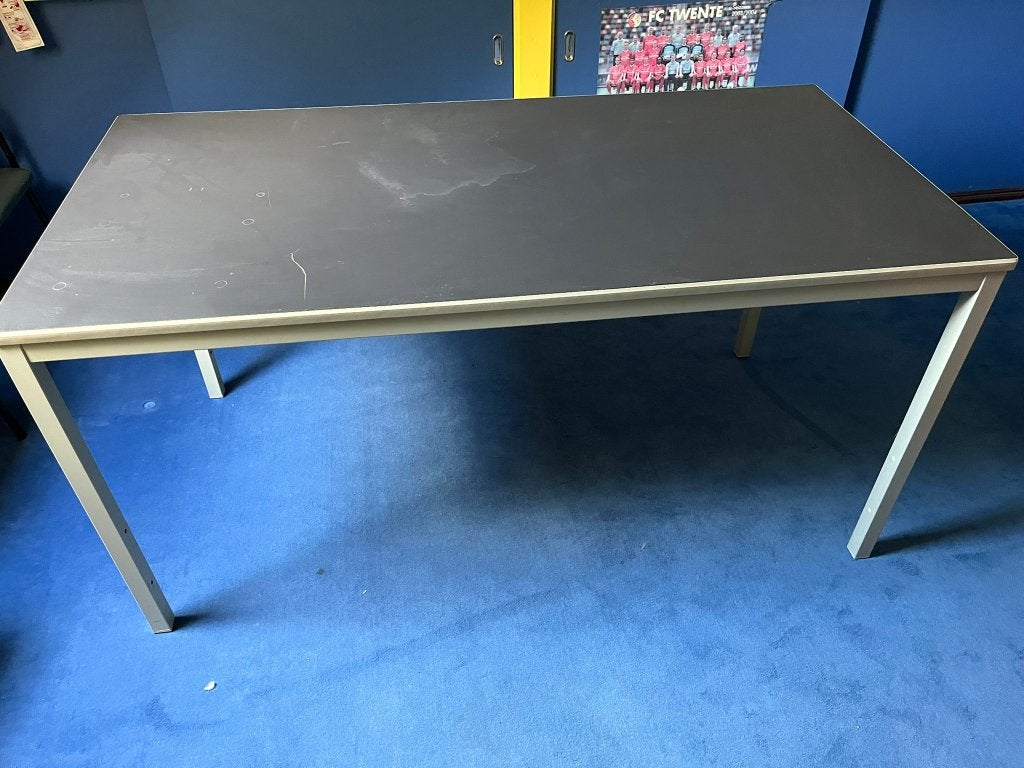 bureau/tafel, Ophalen, Gebruikt, Metaal, Industrieel
