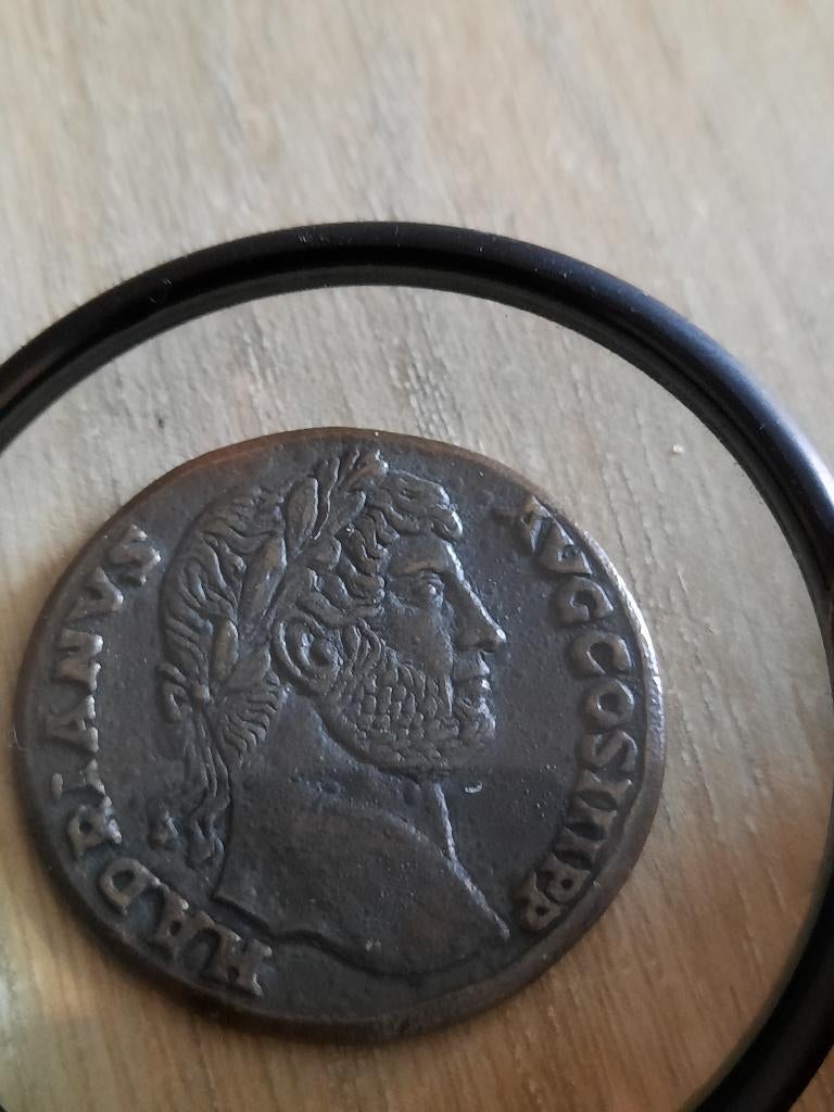 Replica munt Hadrianus, Postzegels en Munten, Munten | Europa | Niet-Euromunten, Ophalen of Verzenden, Overige landen, Losse munt