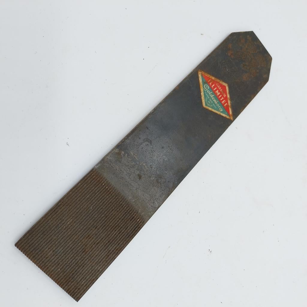 Goldenberg Tandschaafijzer 40 mm (ML), Antiek en Kunst, Antiek | Gereedschap en Instrumenten, Ophalen of Verzenden