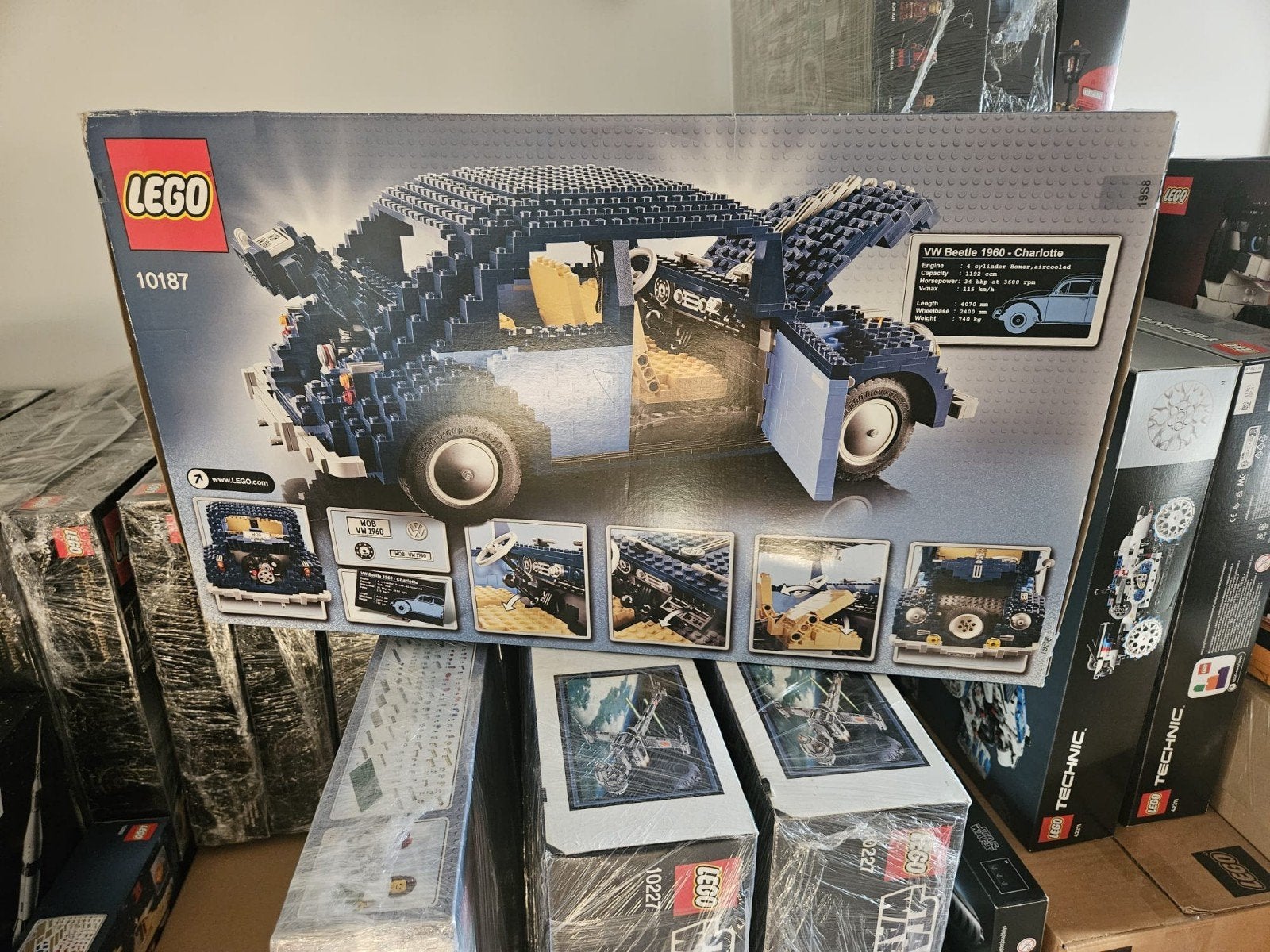 lego vw kever 10187 nieuw en Verzegeld, Ophalen of Verzenden, Nieuw