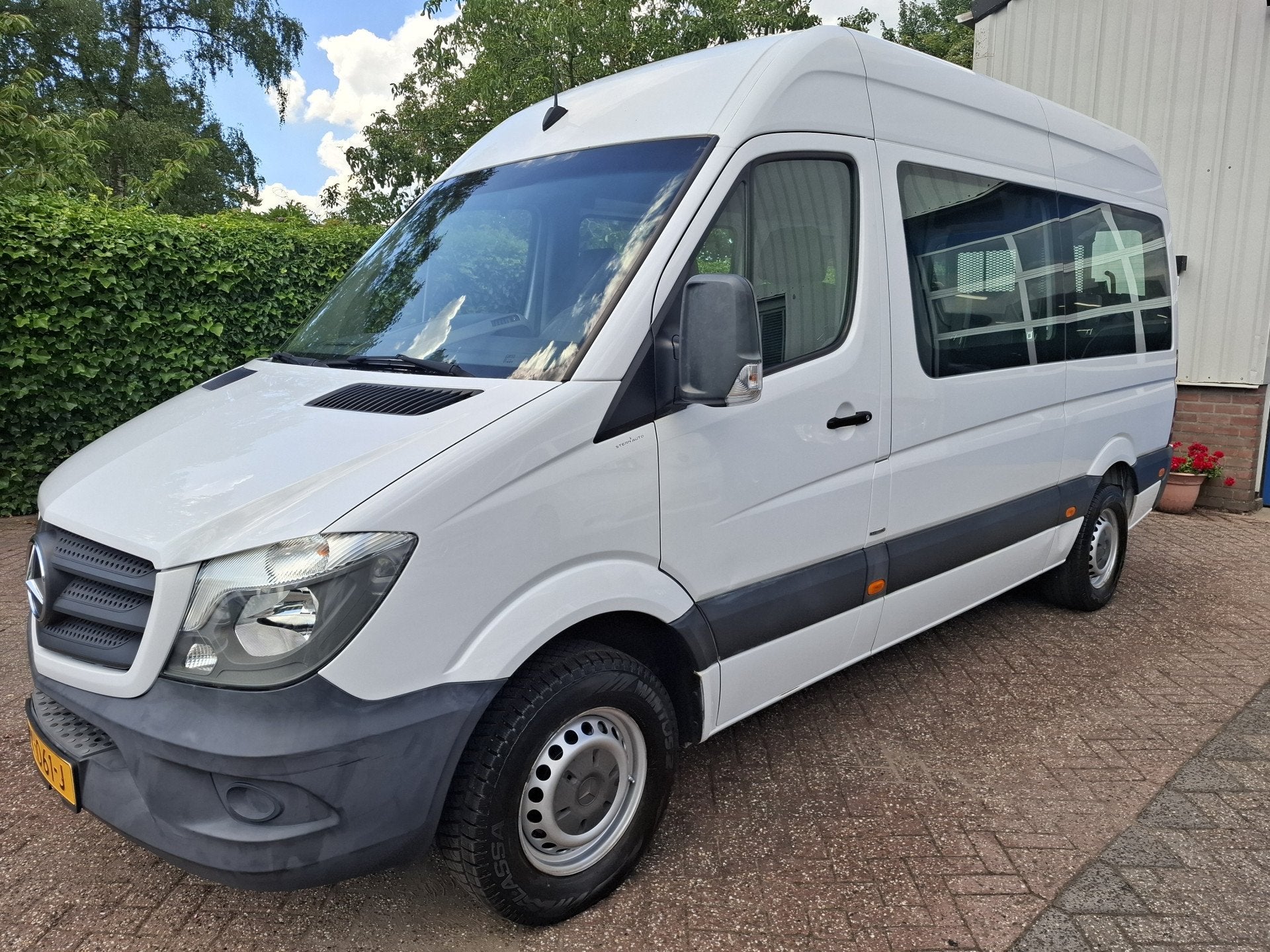 Mercedes-Benz Sprinter 314CDI 25400.- INCL BTW 9-PERSOONS RO, Auto's, 13 km/l, Gebruikt, 2000 kg, Wit