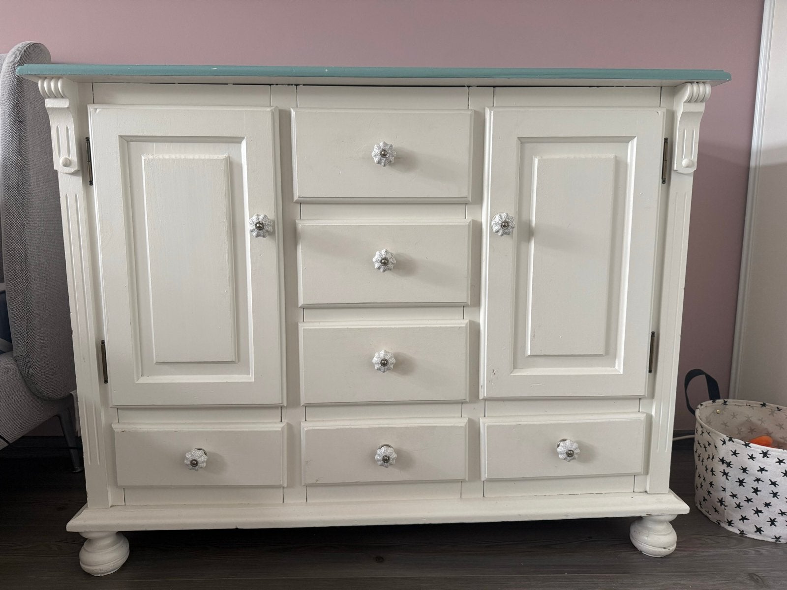 Grenen Brocante Commode/Kast - Kinderkamer, Ophalen