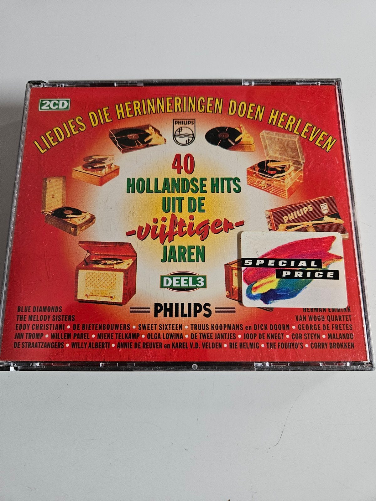 Liedjes die herinneringen doen herleven - 40 Hollandse Hits, Ophalen of Verzenden, Zo goed als nieuw, Levenslied of Smartlap