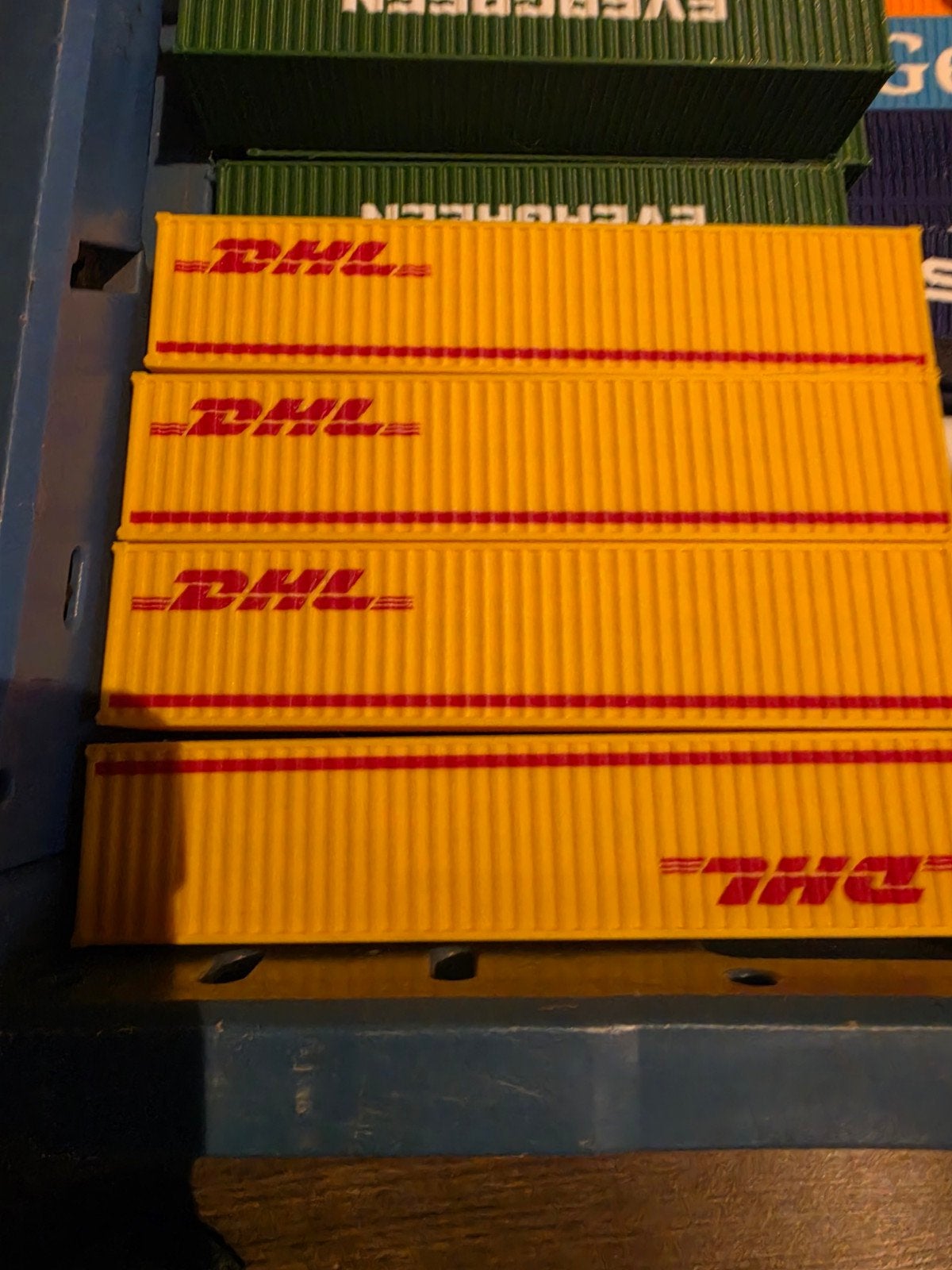 H0 Zeecontainers voor modelspoorbaan - Diverse, Gebruikt, Gelijkstroom of Wisselstroom, Overige typen, Ophalen
