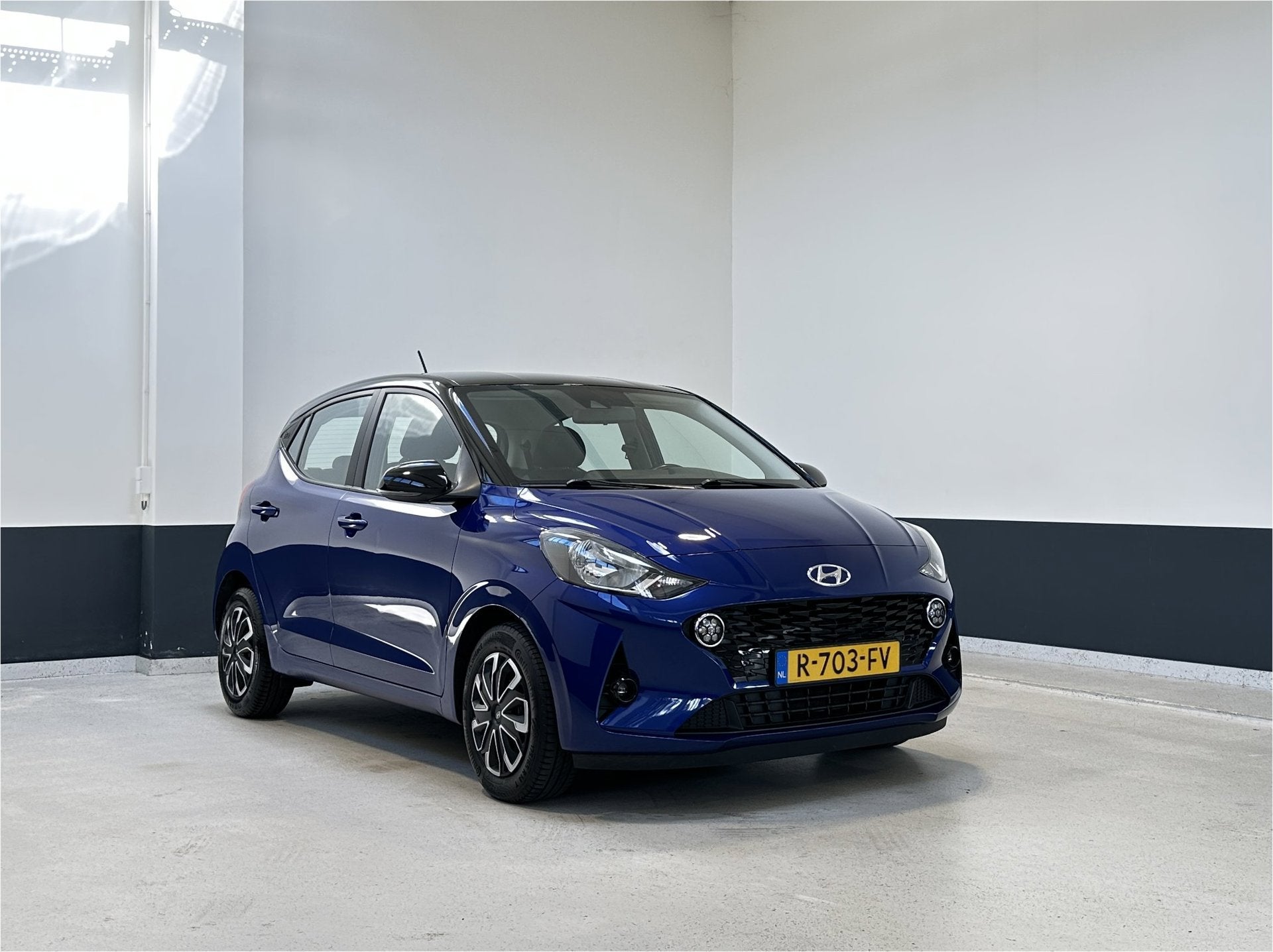 Hyundai I10 1.0 Comfort Smart 5-zits Automaat| Apple Carplay, Stof, Gebruikt, 899 kg, Blauw