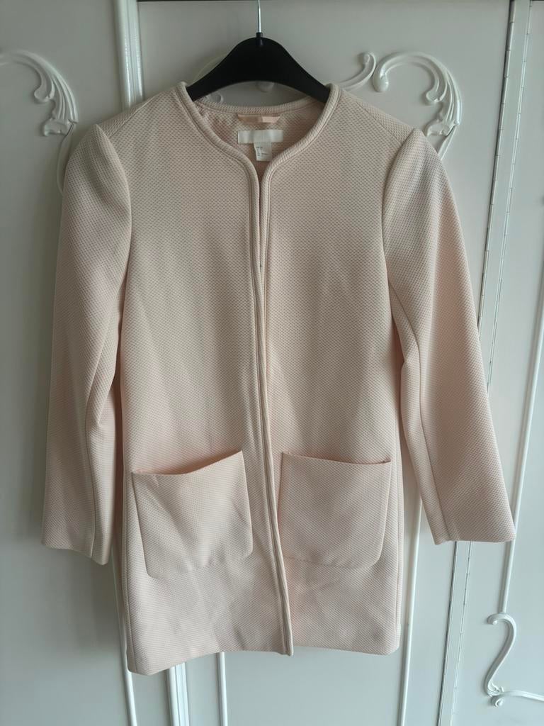 Nieuw roze jas merk H&M maat 34, Ophalen of Verzenden, Nieuw, Maat 34 (XS) of kleiner, Roze