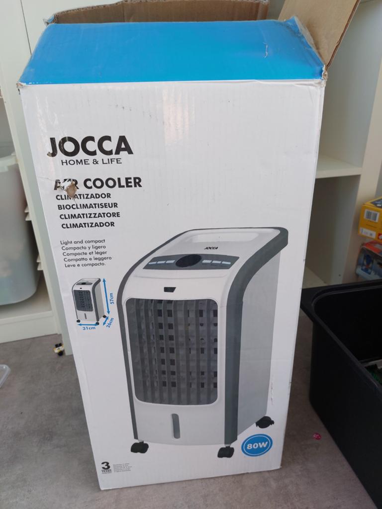Air cooler, Ophalen, Mobiele airco, Minder dan 60 m³, 3 snelheden of meer