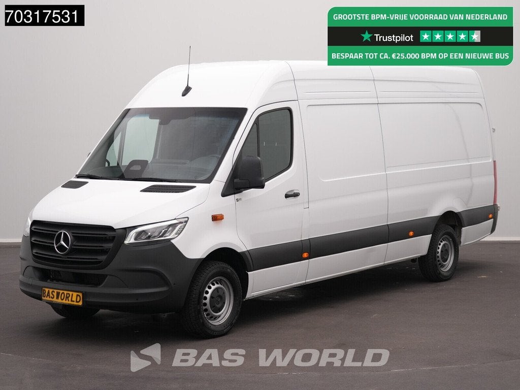 Mercedes Sprinter 317 CDI Automaat 2025 Model L3H2 LED Navi, Auto's, Automaat, Stof, Gebruikt, Euro 6