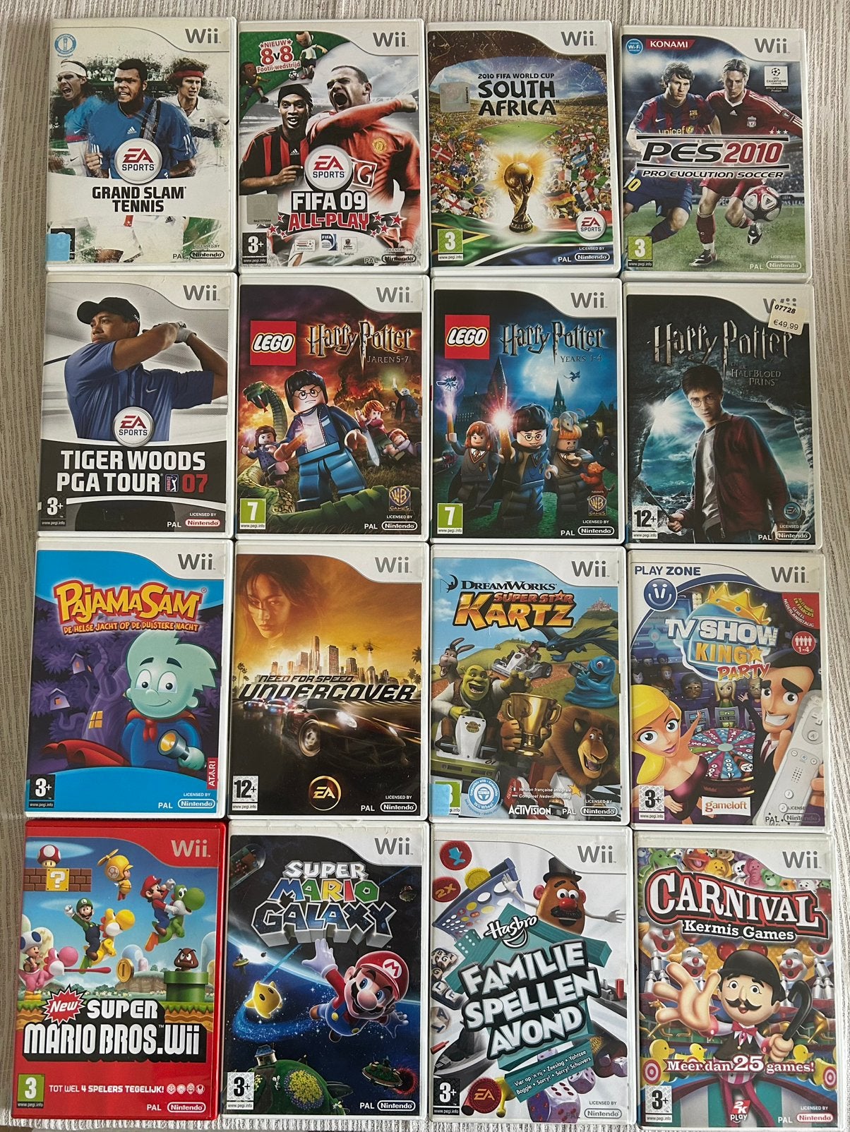 Nintendo Wii spellen, Spelcomputers en Games, Overige genres, Ophalen of Verzenden, Zo goed als nieuw, 3 spelers of meer